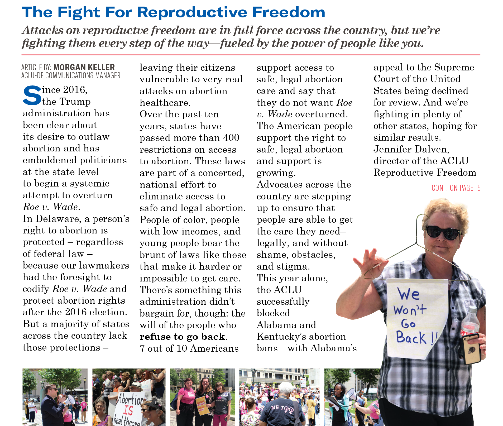 ACLU 2019 Summer newsletter