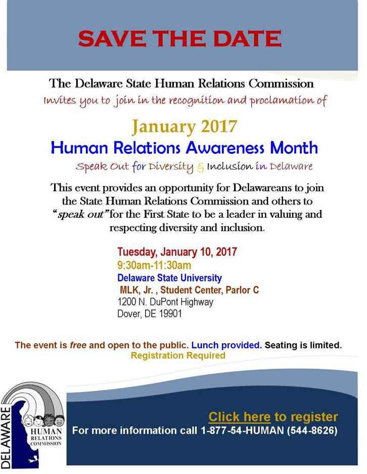 Human Relations awareness month