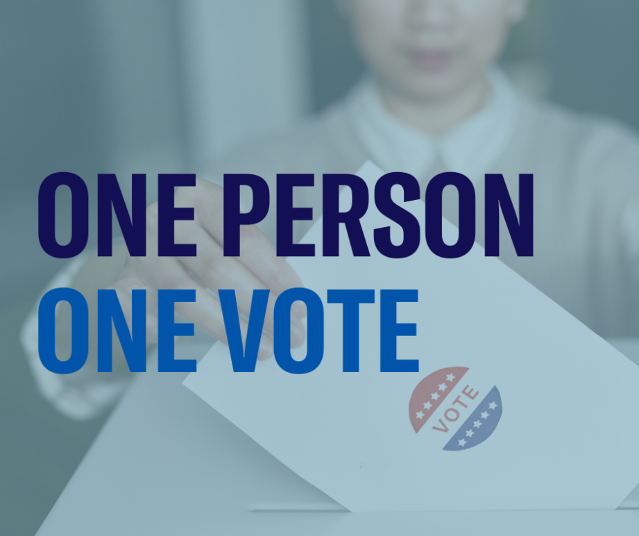 One person one vote 
