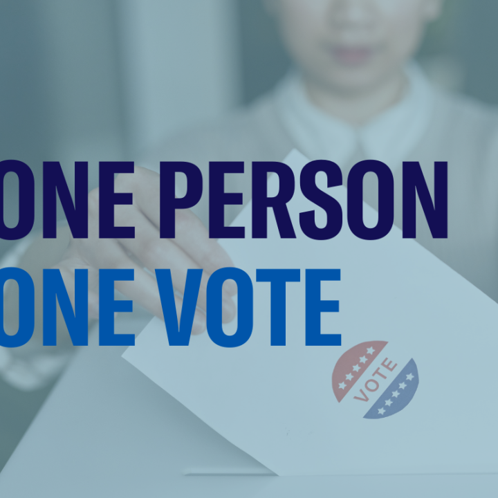 One person one vote 