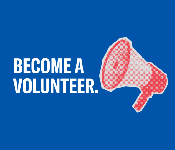 Become a volunteer