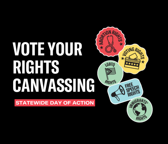 Vote Your Rights Canvassing Statewide